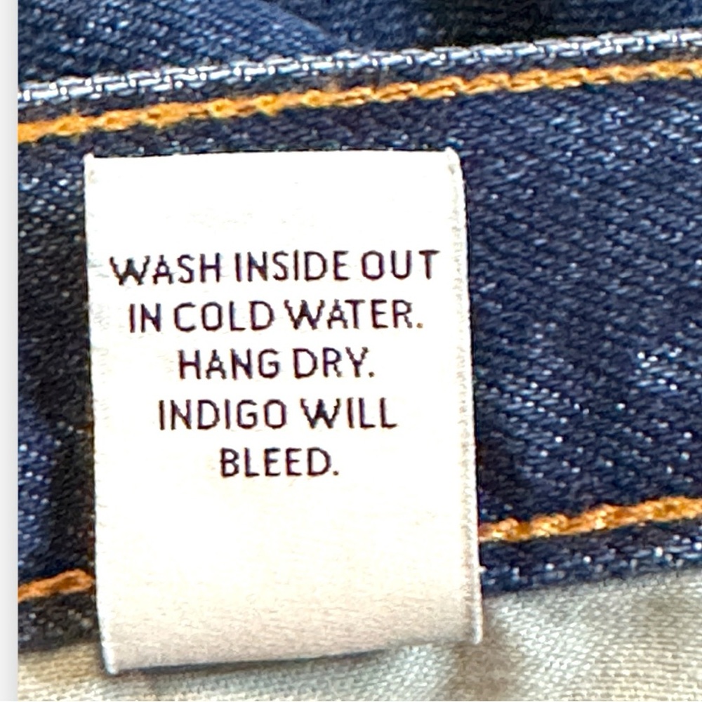 NWT ASKK NY Mid Rise Straight Snip Hem Jeans in Resin. Size 26 👖 - Picture 12 of 14